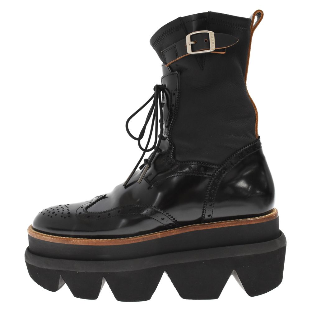 靴 sacai Wingtip Engineer Boots Sacai (サカイ) Wingtip Engineer Boots ウィングチップエンジニア