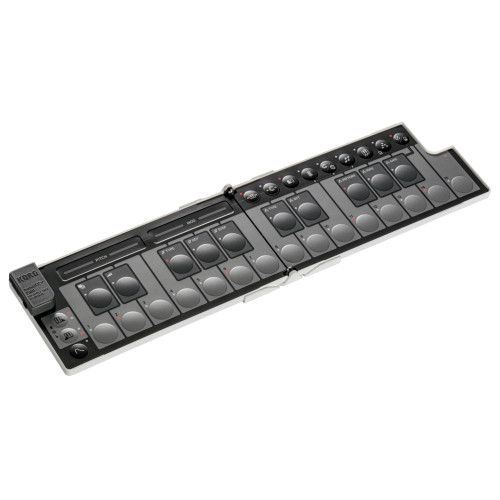 KORG コルグ MIDIキーボードnanoKEY F 25鍵盤|コンパクト|コントローラー|DTM|USB|パスパワー|プラグイン付属 ホワイト NANOKEY-FD WH