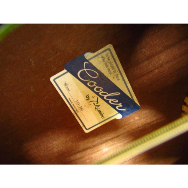 Cooder by Takamine TCP380 エレアコ アコースティックギター 純正