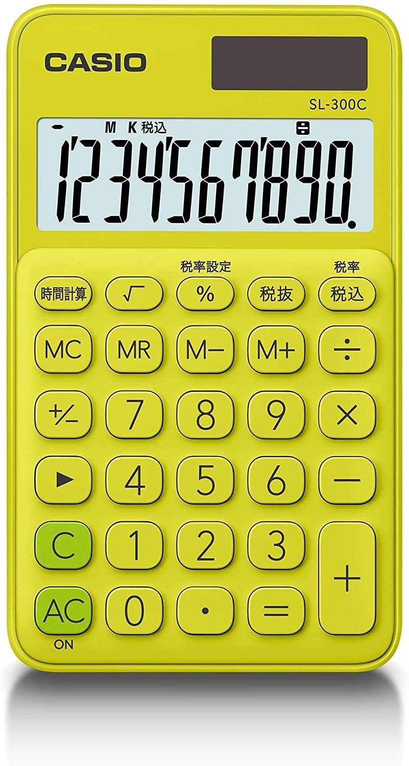 一番の カシオ手帳型電卓 SL-900LA-N