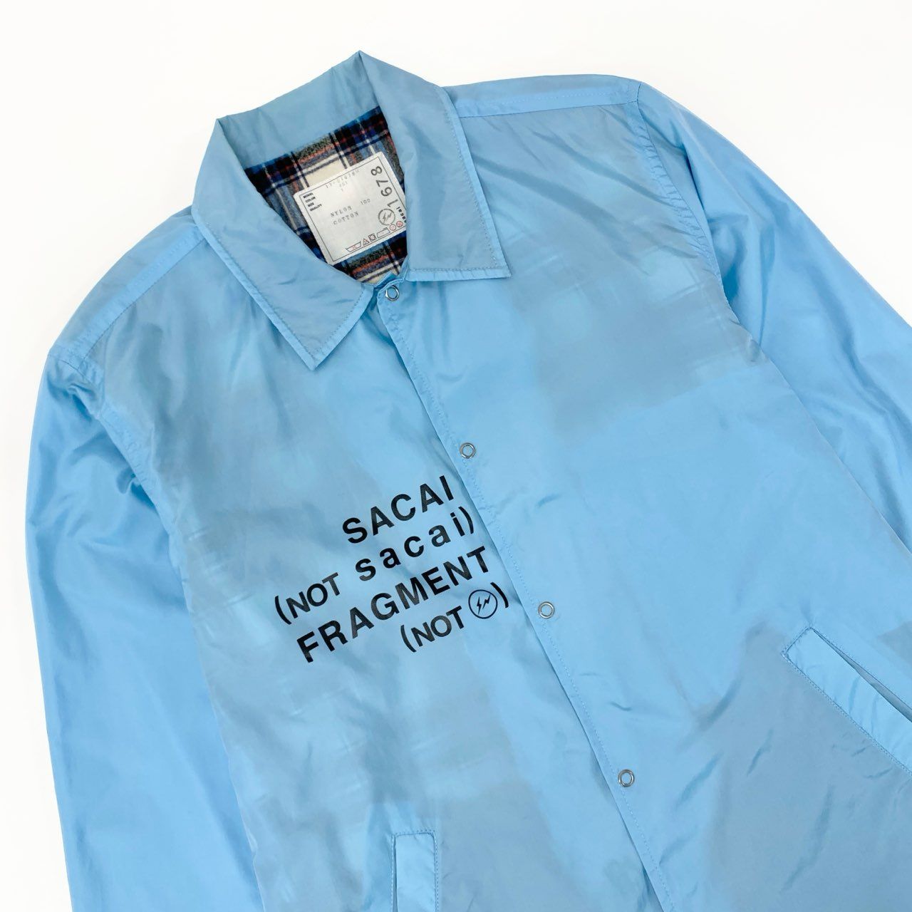 SACAI × FRAGMENT DESIGN コーチジャケット 【公式通販】