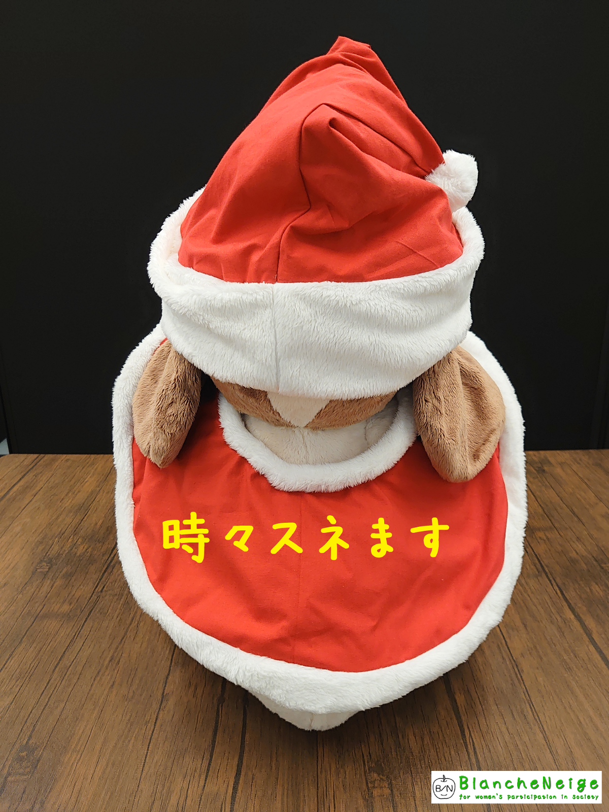 【在庫一掃セール・新品】大きい　ぬいぐるみ　犬　いぬ　クリスマス衣装-3