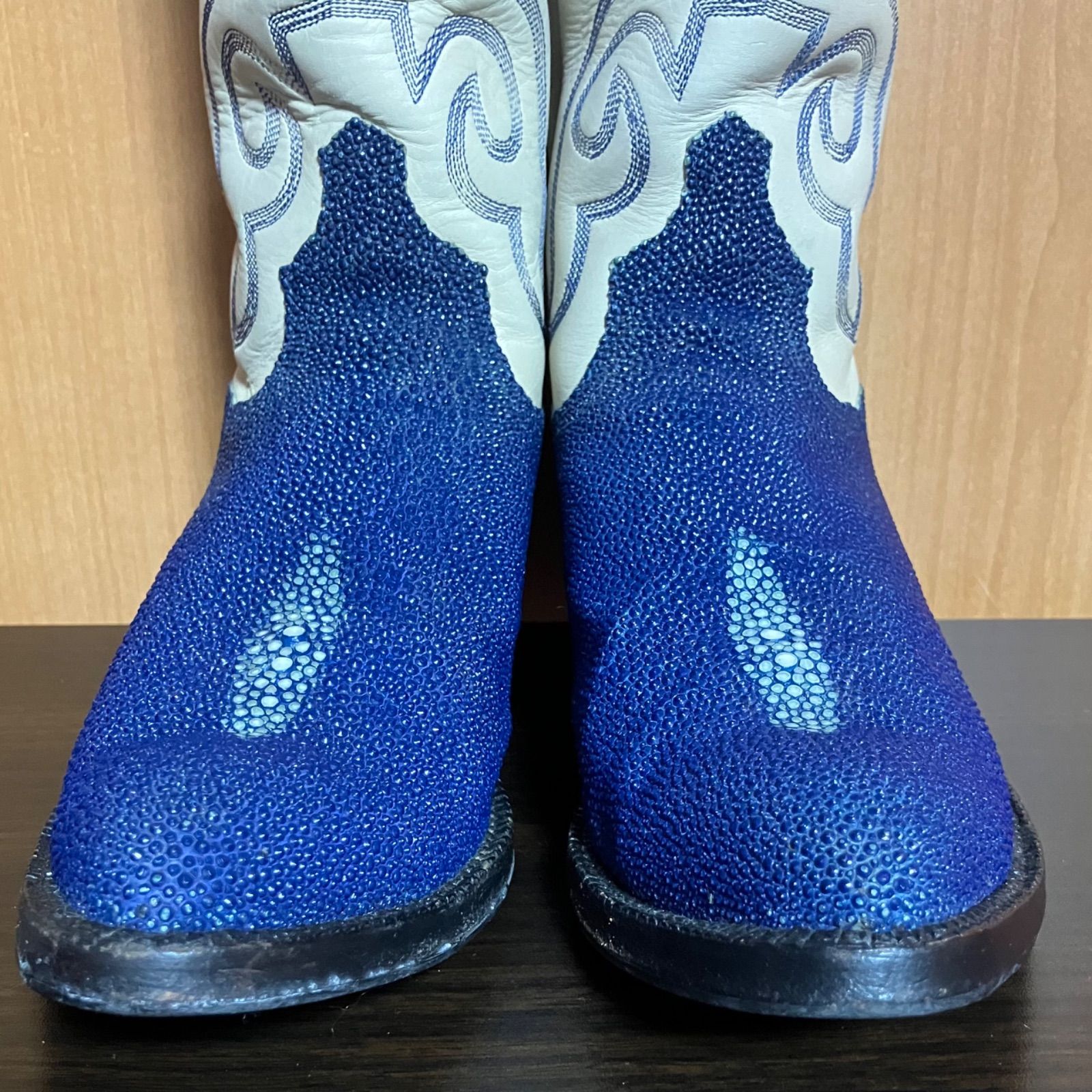 J.B.HILL スティングレイ ウエスタンブーツ エイ革 エキゾチックレザー