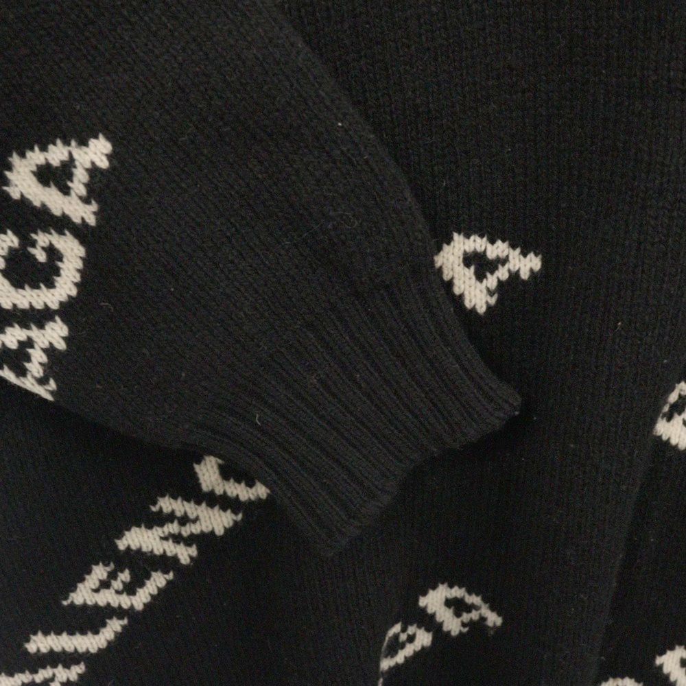BALENCIAGA (バレンシアガ) 18AW ALL OVER LOGO SWEATER オール