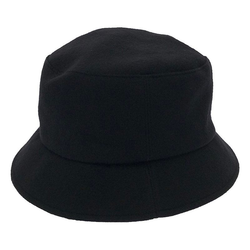 【美品】  KIJIMA TAKAYUKI / キジマタカユキ | Pure cashmere bucket hat カシミヤ バケットハット | 1 | ブラック | レディース