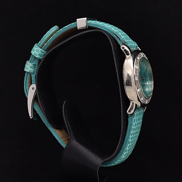 MICHEL KLEIN ターコイズ アナログ時計