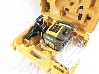 比較的 TOPCON トプコン ローテーティングレーザー RL-H5A 受光器 LS100D 三脚付 回転レーザー レーザーレベル レーザー115692