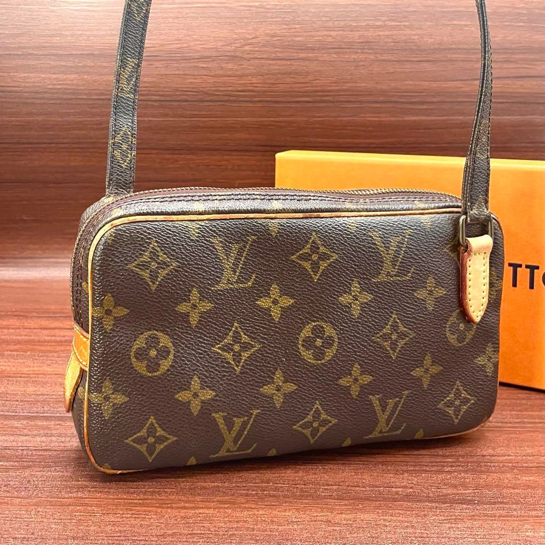 ⛄️美品⛄️ルイヴィトンモノグラム マルリーバンドリエール 