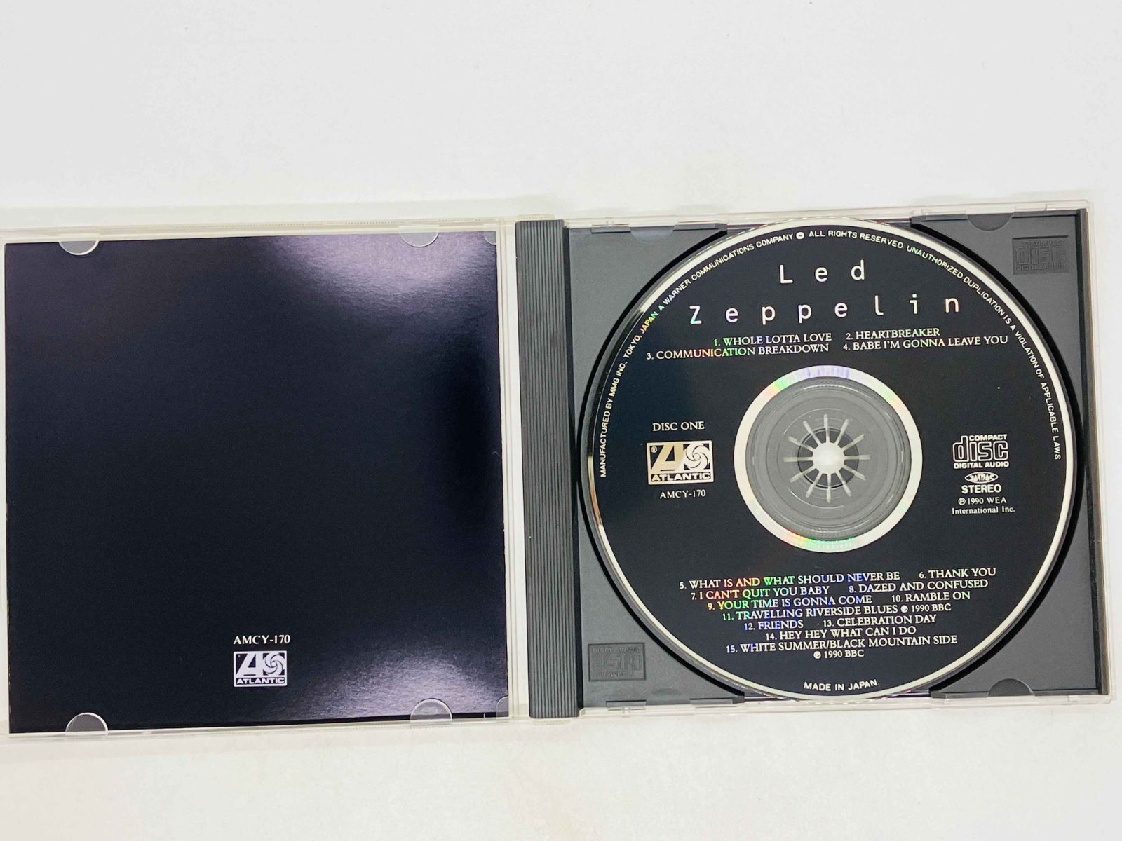 【激レア-美品】レッドツェッペリン スペシャルサンプラーCD CD レッド・ツェッペリン / LED ZEPPELIN / DISC ONE 国内盤