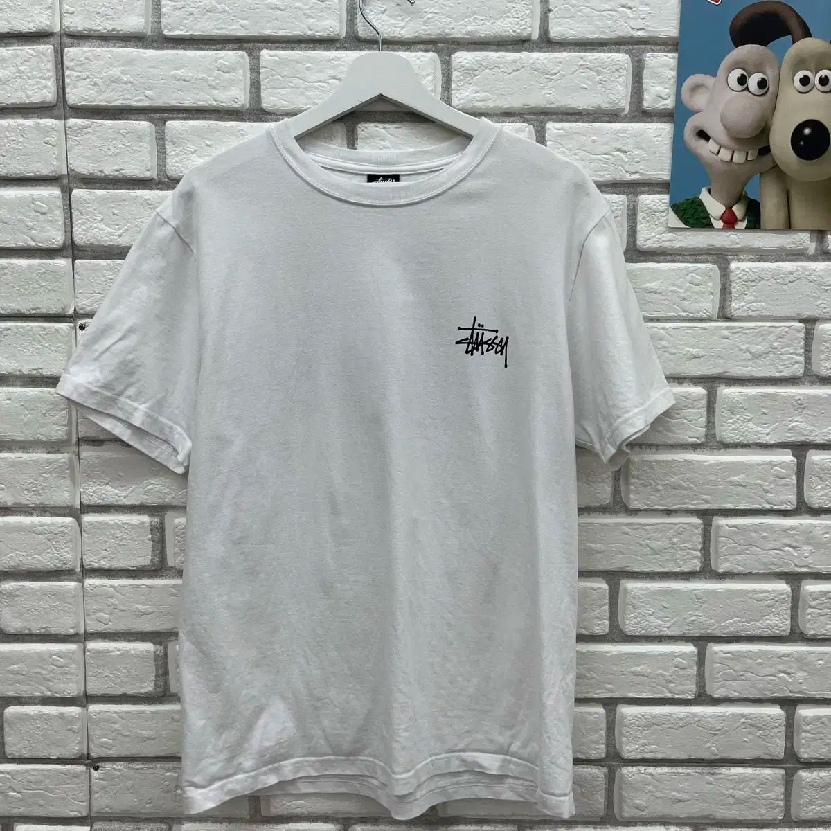 STUSSY(ステューシー) ベーシック ロゴ ショートスリーブ T シャツ- M 