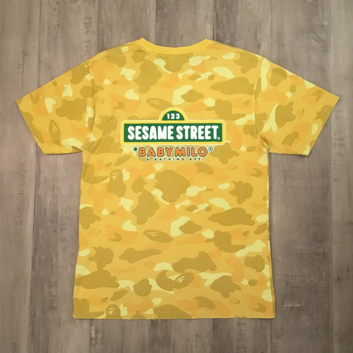 美品SESAME STREET × BAPE マイロMサイズ