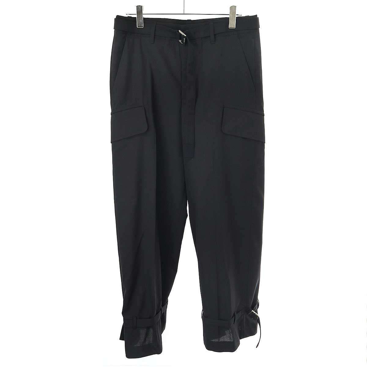 sacai サカイ 24AW Suiting Pants スーチングカーゴパンツ 24