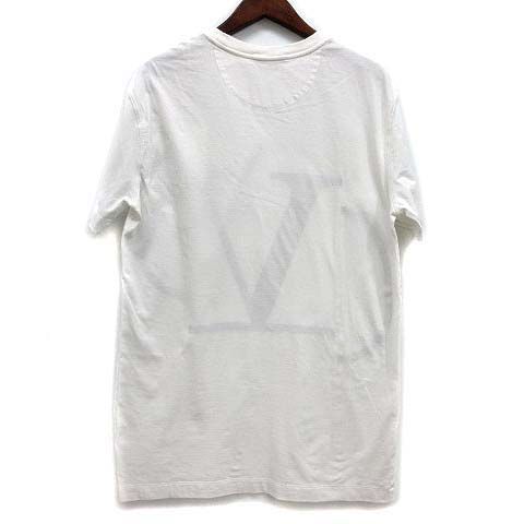 ヴァレンティノ ヴァレンチノ VALENTINO Vロゴ オーバーサイズ Tシャツ 半袖 クルーネック Deconstructed V Logo  Tee ホワイト 白 S RB0MG01G4LD - メルカリ