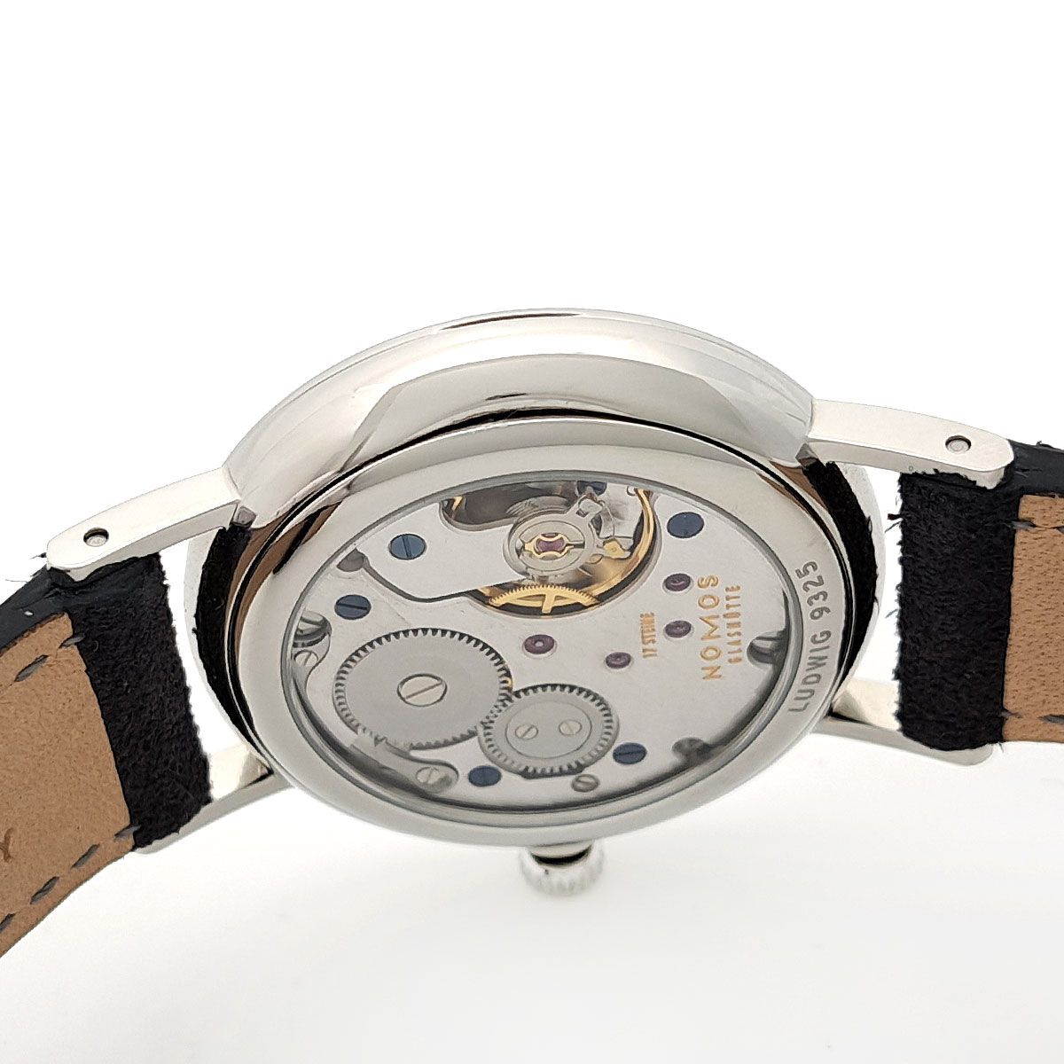 ノモス ラドウィッグ 33 ノワール  NM227 手巻き ステンレススティール メンズ ボーイズ NOMOS【中古】 【時計】