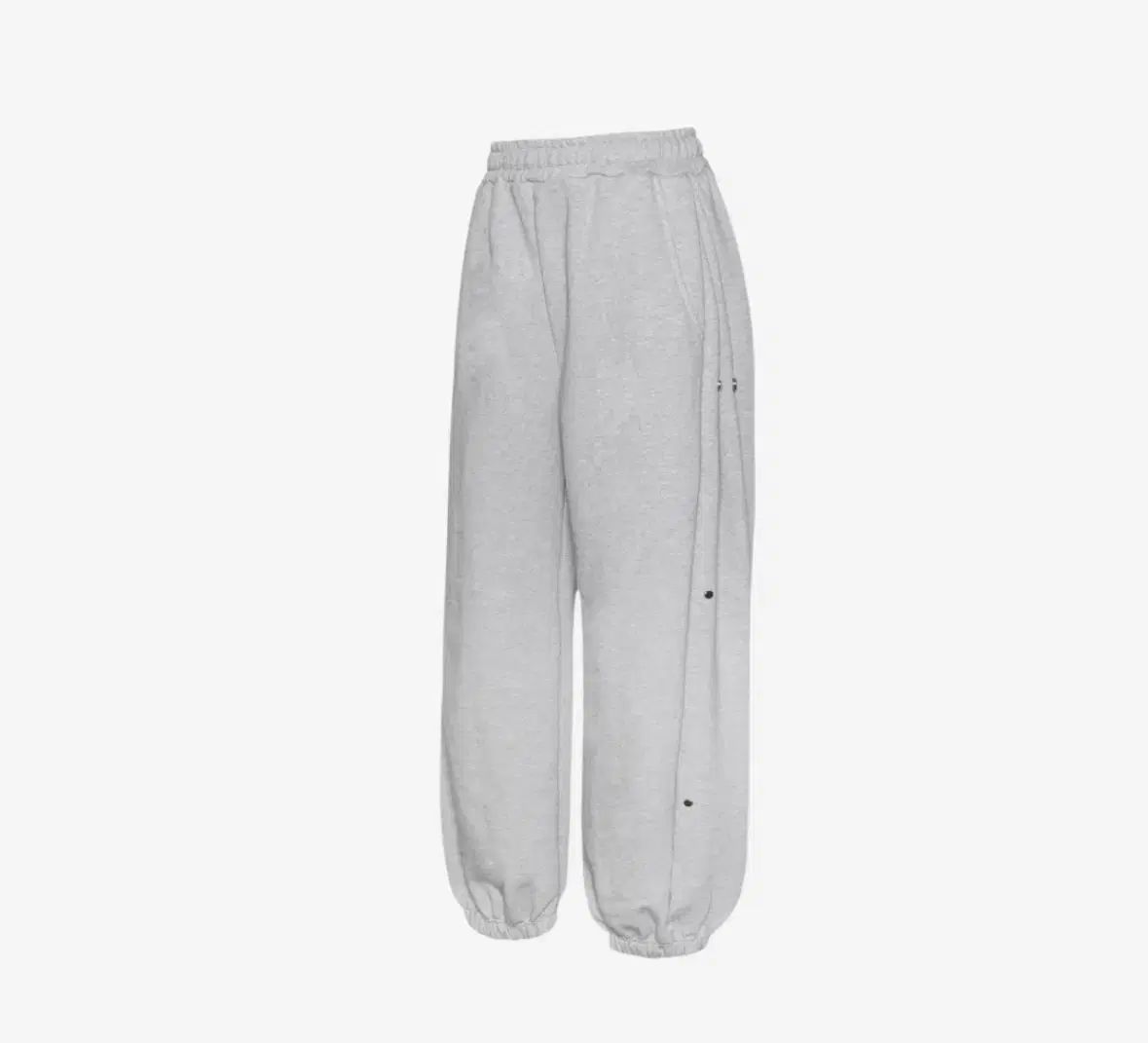 M MJD サイド スナップ ワイド スウエットパンツ