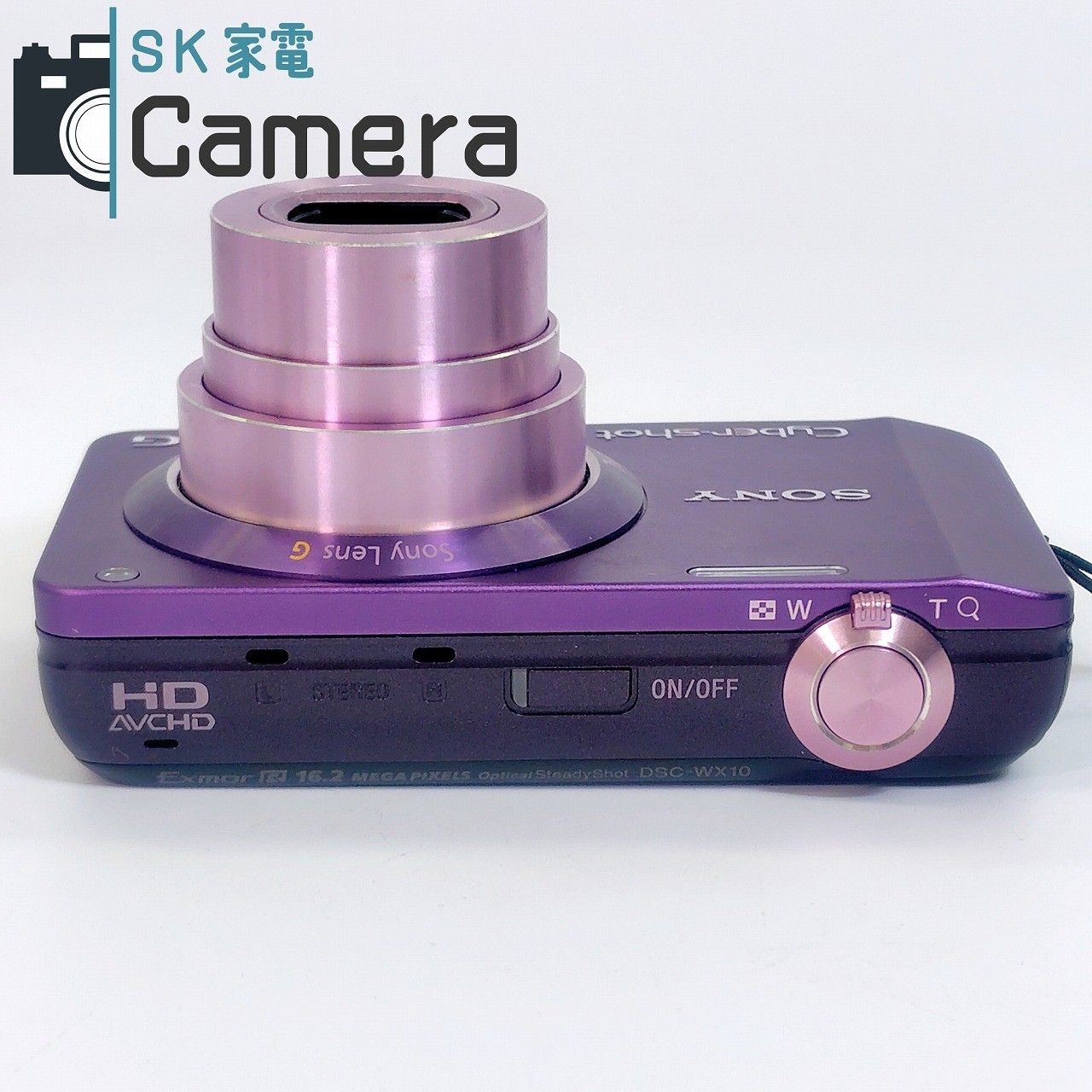 SONY サイバーショット DSC-WX10 パープル Sony Cyber-shot DSC-WX10