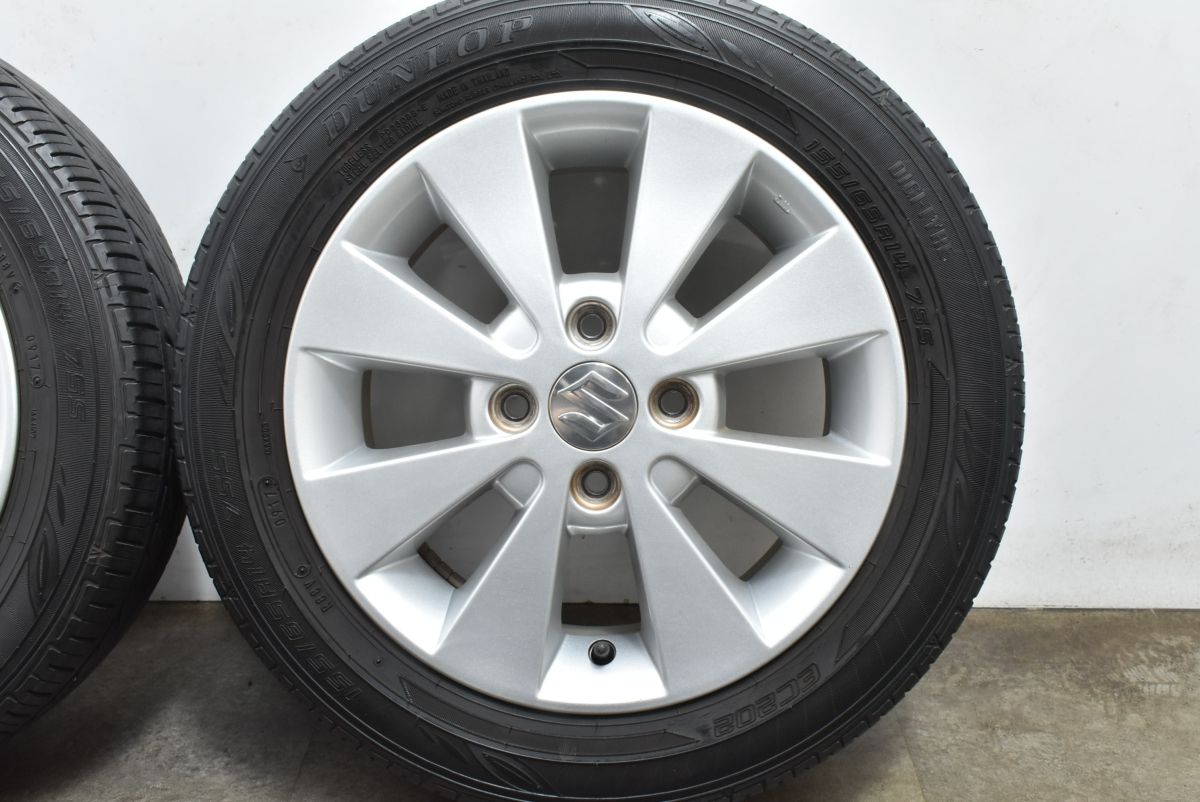 ホイールのみ販売可能】スズキ ワゴンR 純正 14in 4.5J +45 PCD100