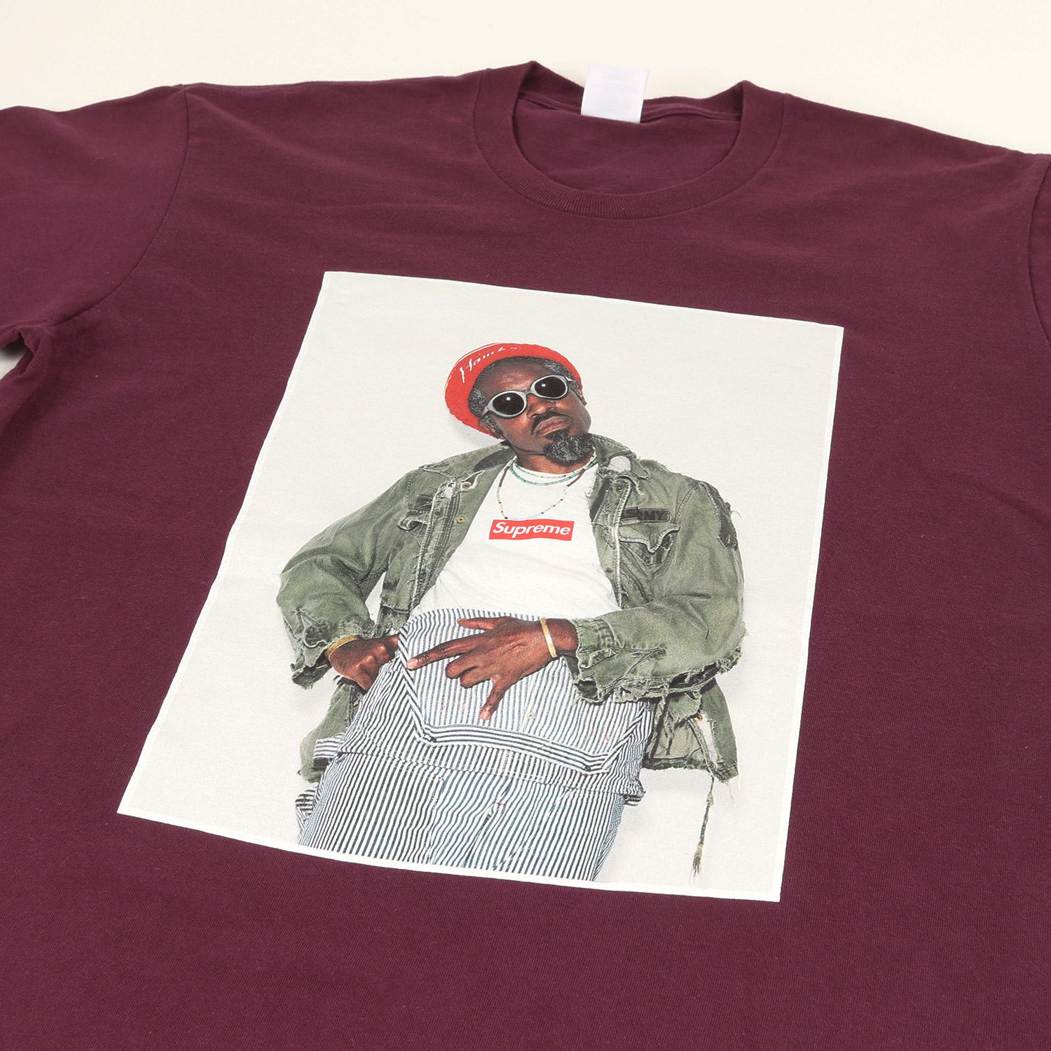 Supreme Tシャツ Andre3000 M サイズ Supreme Andre 3000 Box Logo T Shirt Tee White Men's Medium M