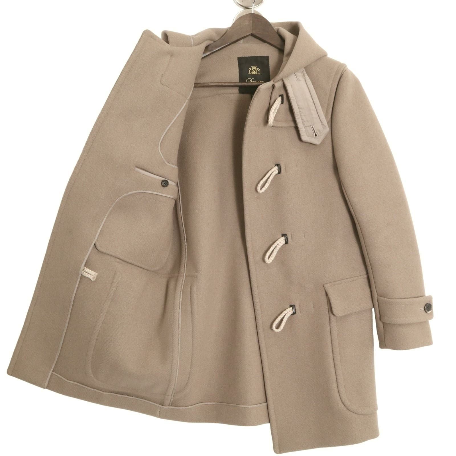 Drawer ドゥロワー ウールメルトンダッフルコート GULLKHAN_COM