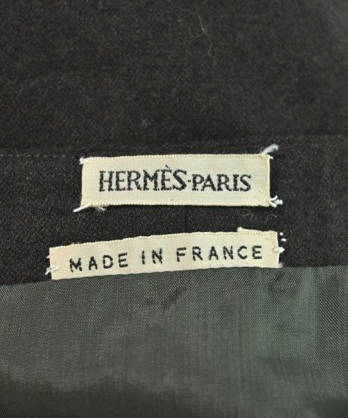 HERMES ひざ丈スカート