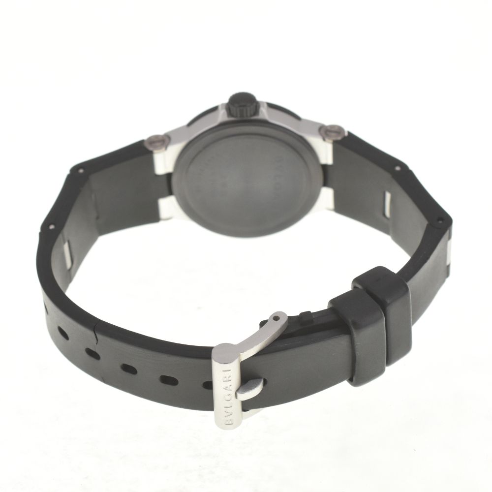 ベルト訳あり ブルガリ BVLGARI AL29TA アルミニウム デイト クォーツ