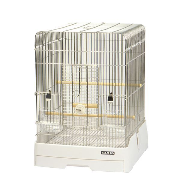イージーホーム ステンレス37バードWH 鳥用品