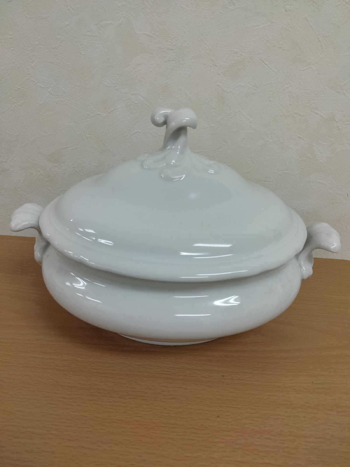 フッチェンロイター　ドレスデンホワイト　スープチューリン　希少品 フッチェンロイター ドレスデンホワイト スープチューリン