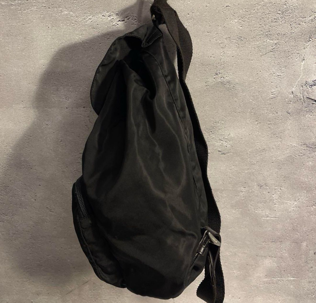 ナイロンリュック ブラック