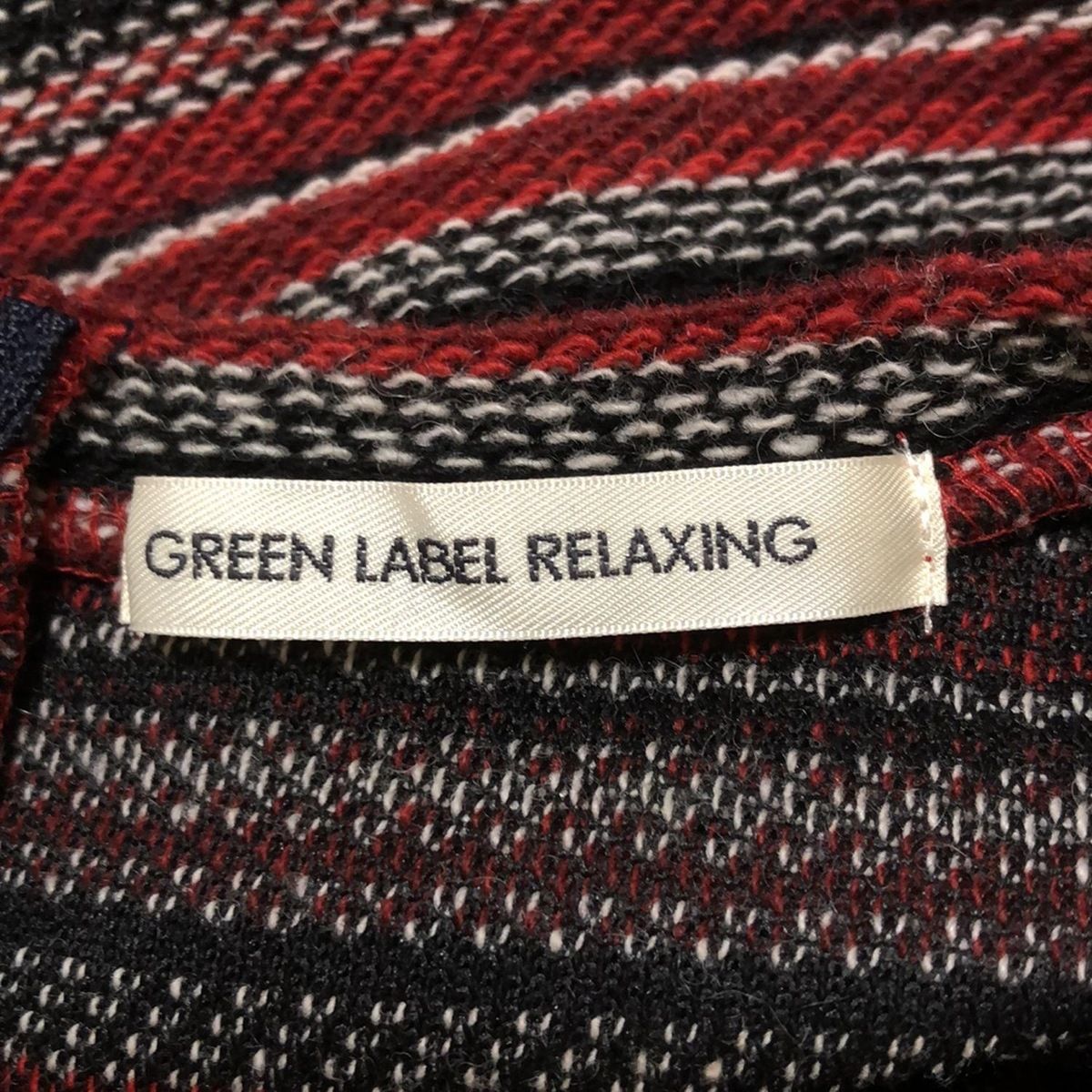 レッド×黒×マルチ ボーダー