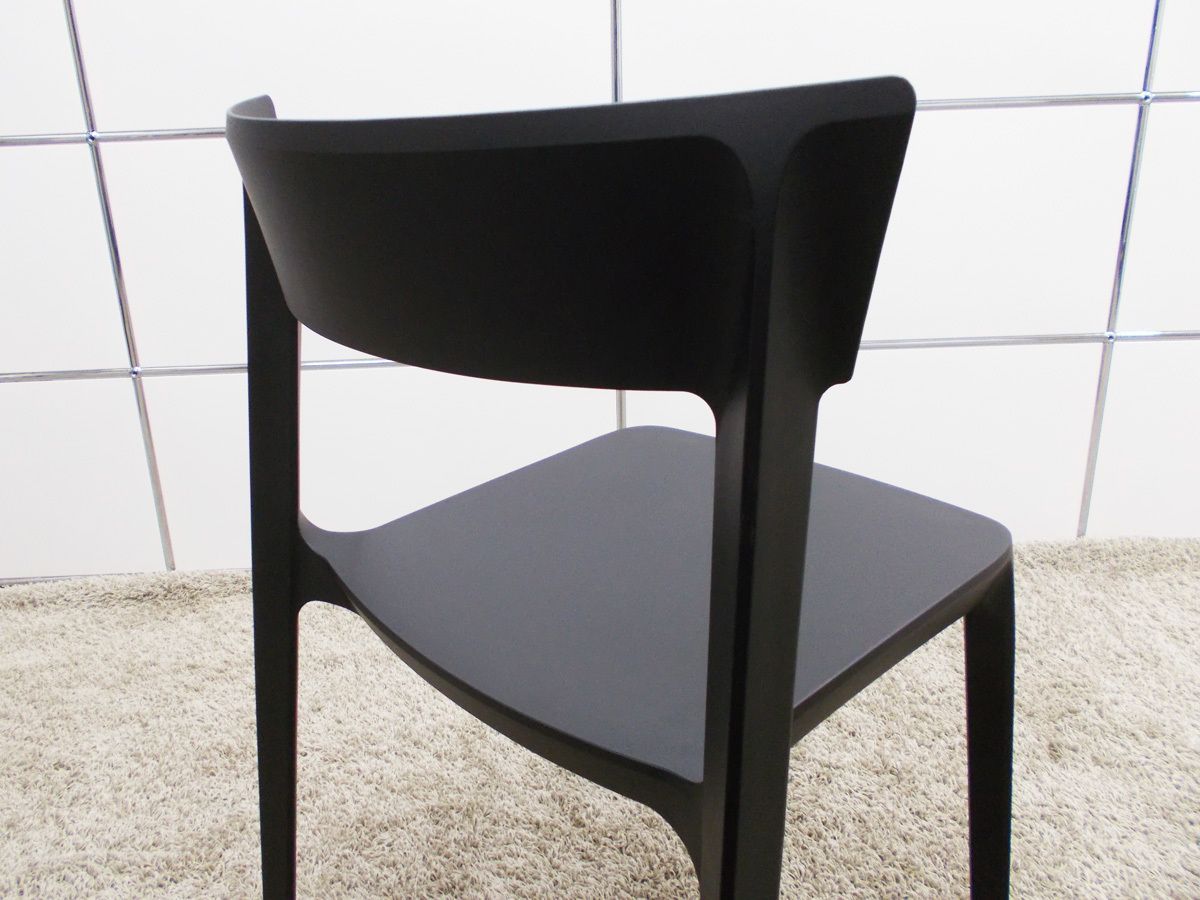Calligaris / カリガリス □スキン ダイニングチェア□ブラック 
