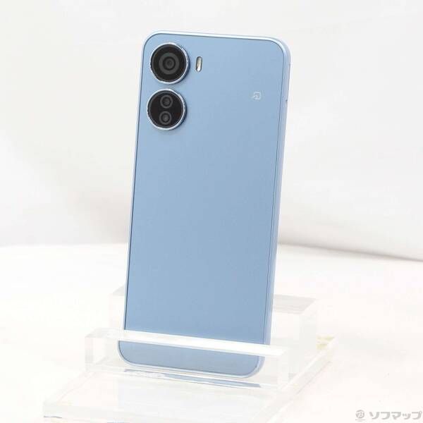 中古品〕 Libero 5G IV 128GB ブルー ZESCD1 Y!mobile SIMフリー