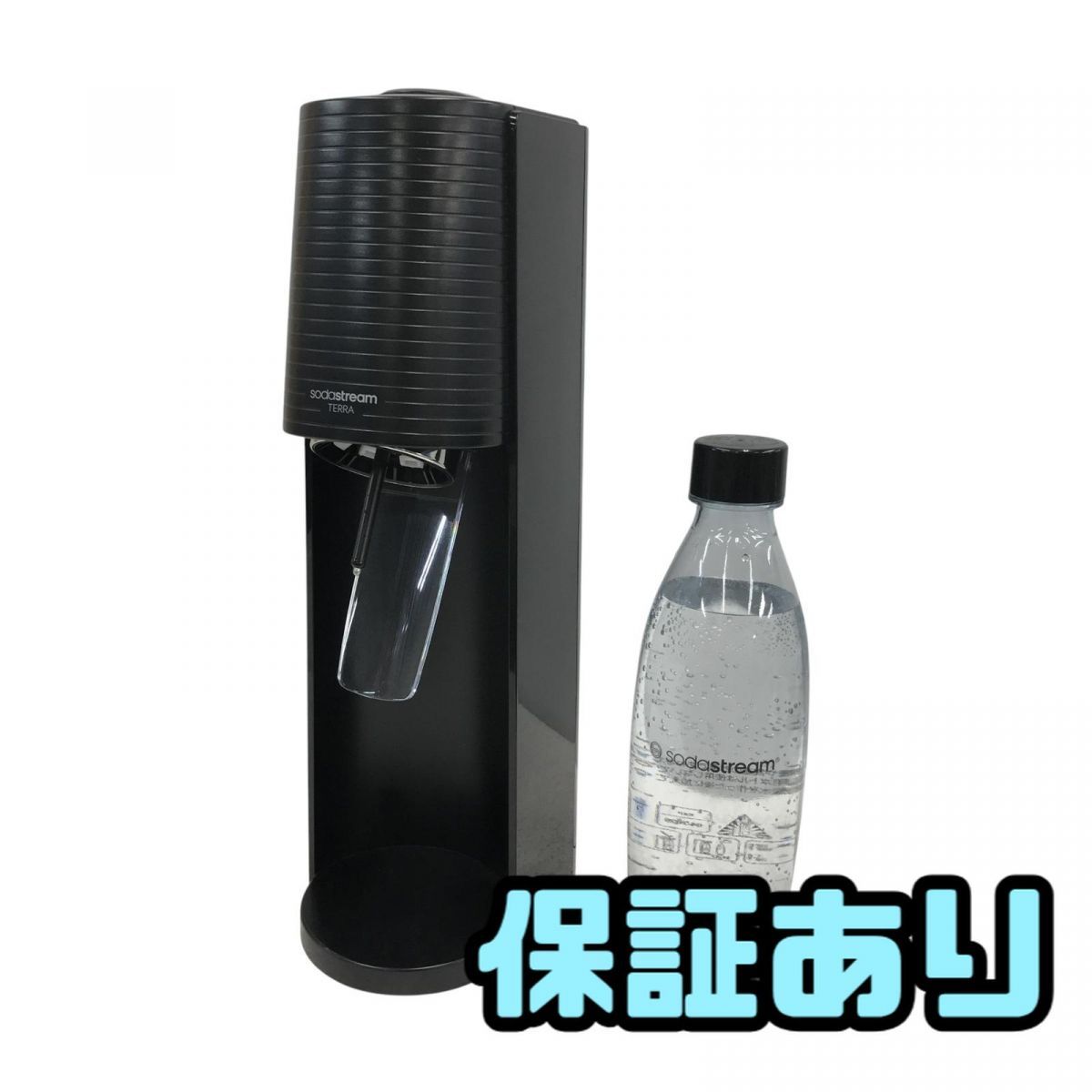 生活家電 sodastream ソーダストリーム TERRA ブラック 炭酸水メーカー