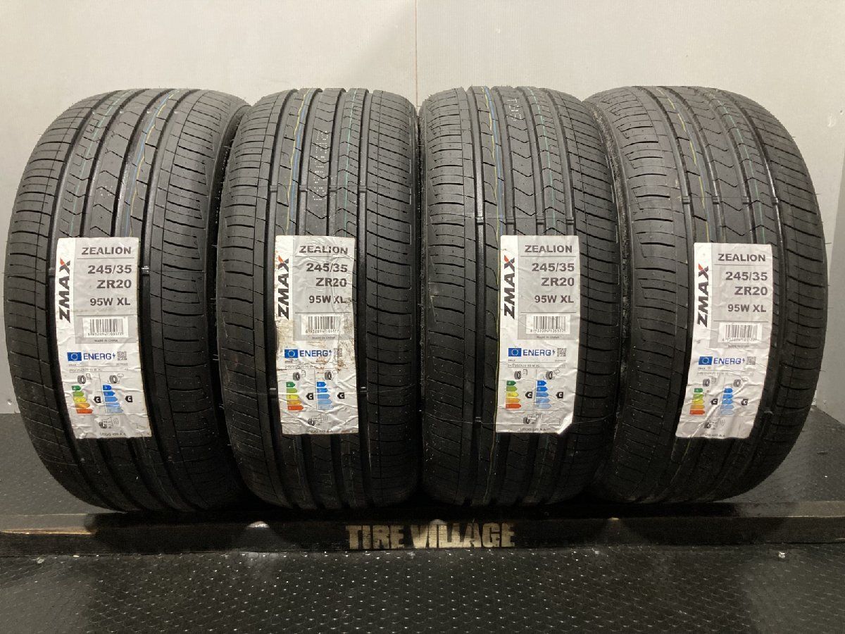 新品】札幌発 引取可 2024年製 ZMAX ZEALION 245/35ZR20 95W 20