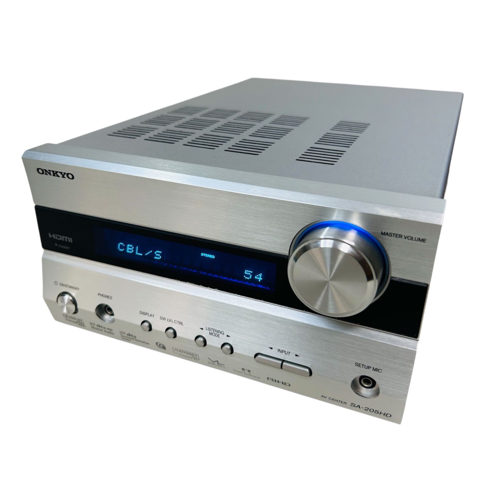 ONKYO AVセンター 5.1ch対応 最大出力30W×5 シルバー SA-205HDX(S) ONKYO
