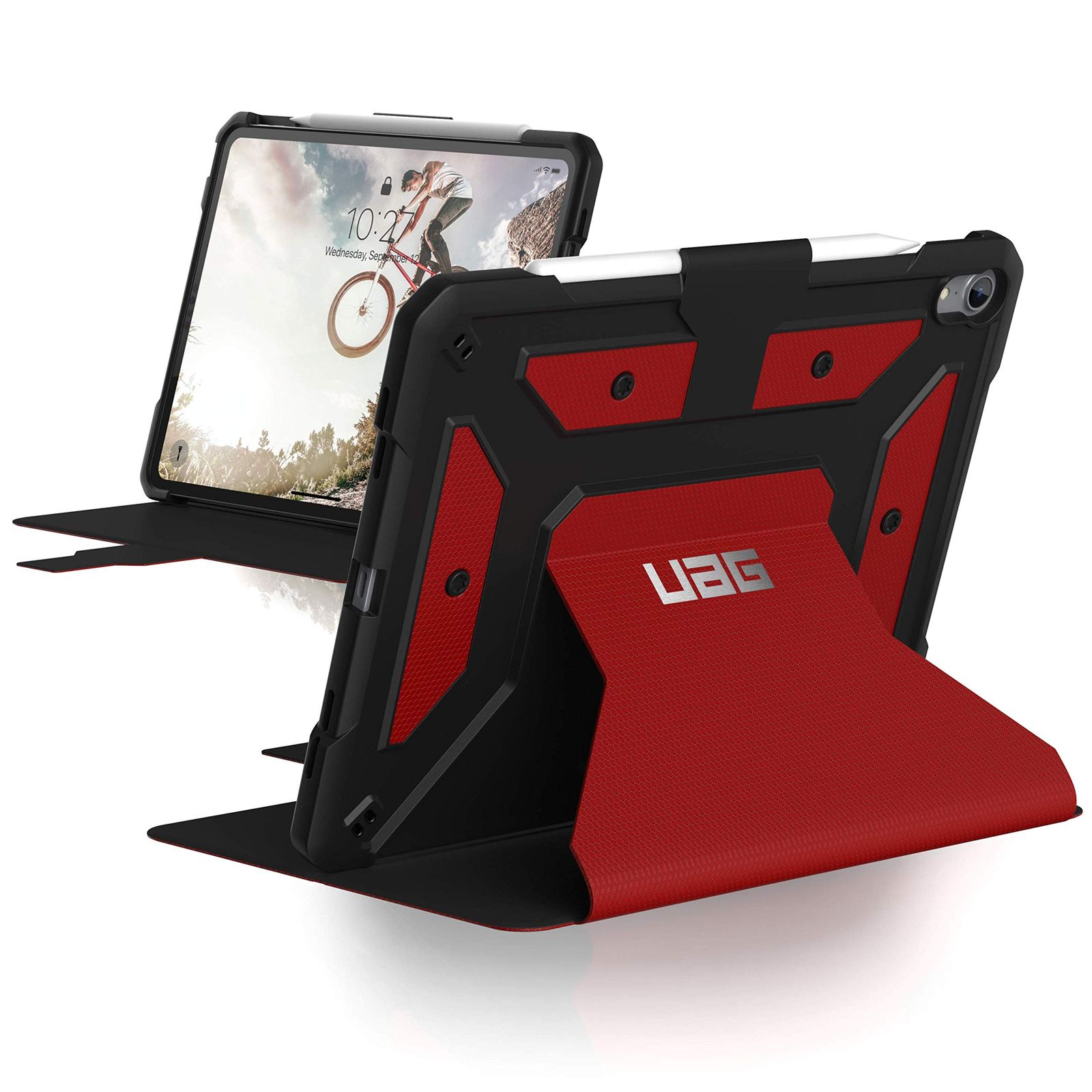 URBAN armour GEAR UAG Folio iPad Pro 28cm Metropolis Feather-Light Rugged [Magma] Military Drop Tested iPad Case with [メトロポリス-マグマ]