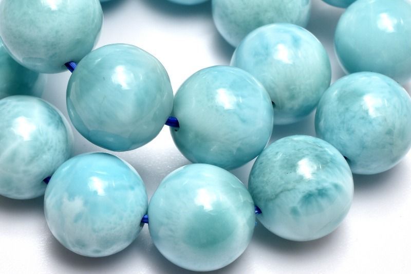 １点物 AA カリブ海の宝石 ラリマー 9-9.5mm ブレスレット パワーストーン 天然石 _MA9530 TALLINNNEXPO_COM