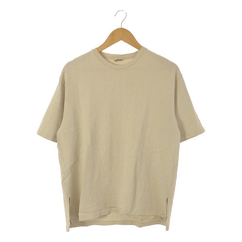 AURALEE / オーラリー | SILK BIG TEE シルク ビッグTシャツ | 4 | メンズ