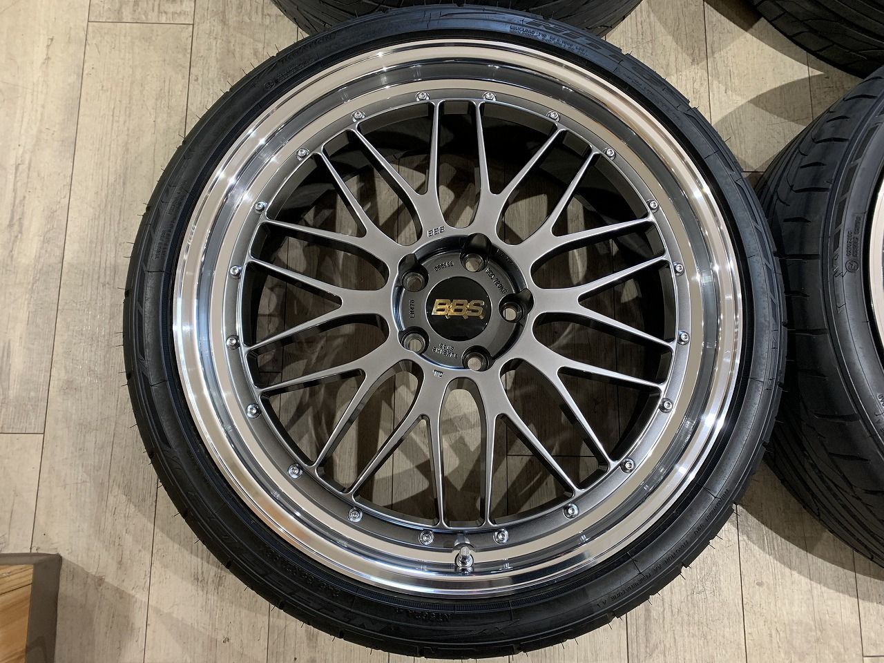 2502026】BBS LM LM478 21インチ 9J 35 PCD120 5H NITTO NT555