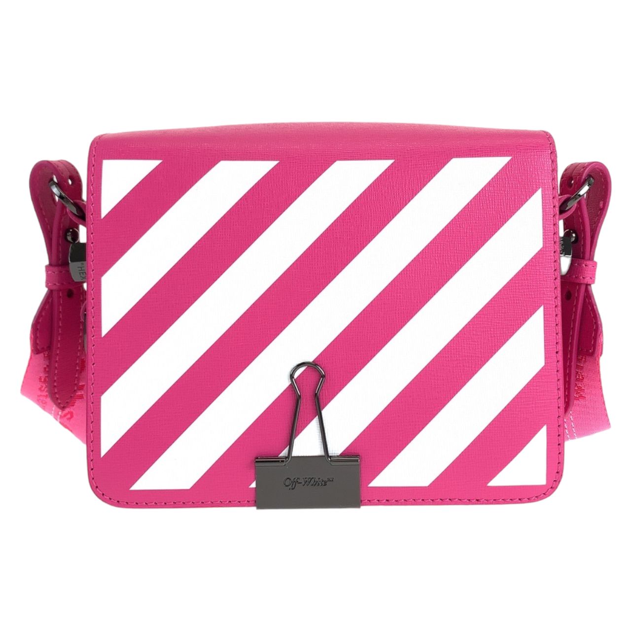 OFF-WHITE オフホワイト 役立た DIAG BABY FLAP BAG ミニショルダー  