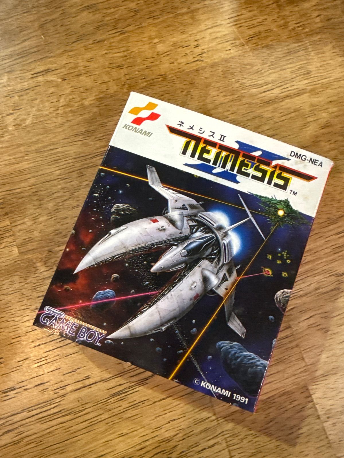 ゲームボーイ 美品 中古カセット ネメシスⅡ 箱 説明書付き ネメシスⅡ