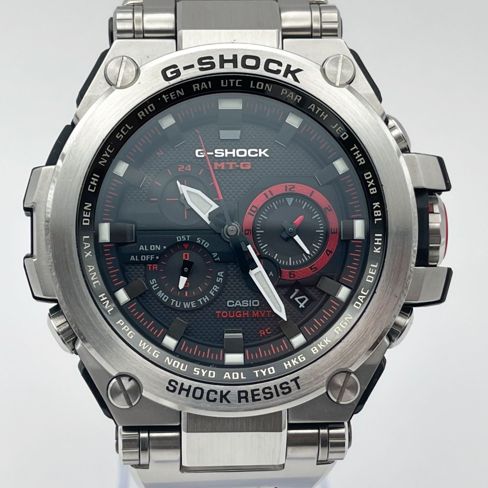 大人の上質 CASIO G-SHOCK MT-G MTG-S1000D-1A4JF タフソーラー メタル