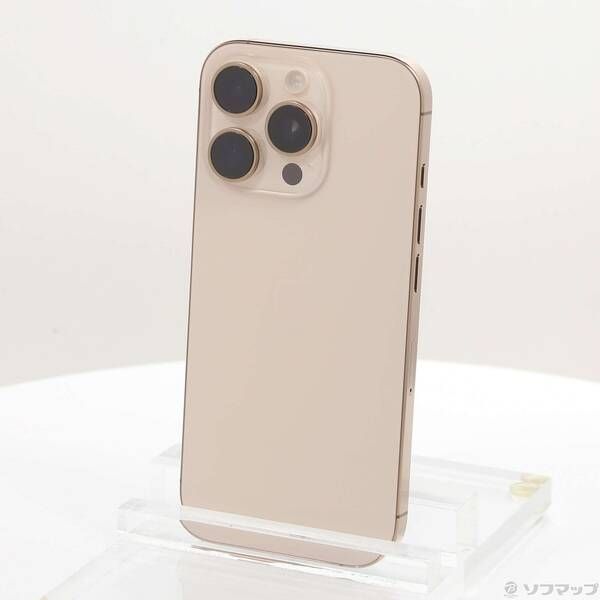 〔 品〕 iPhone16 Pro 512GB デザートチタニウム MYN63J A SIMフリー 258
