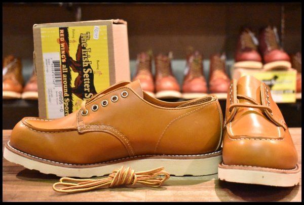 10D 18年 レッドウィング 9895 アイリッシュセッター オックスフォード ゴールドラセット 短靴 ブーツ redwing HOPESMORE FD243