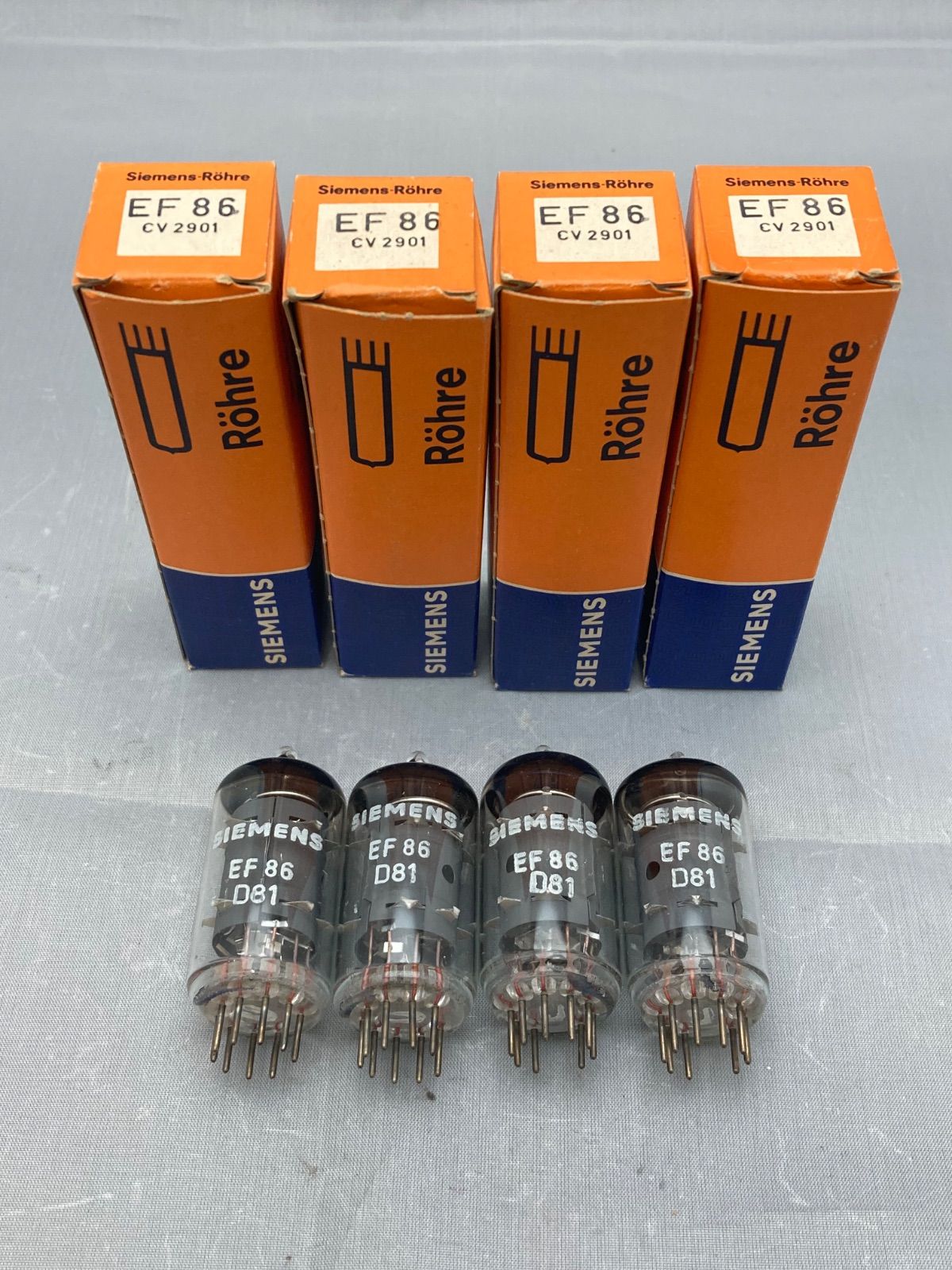 6個セット SIEMENS シーメンス EF86 6267 真空管 【公式通販】