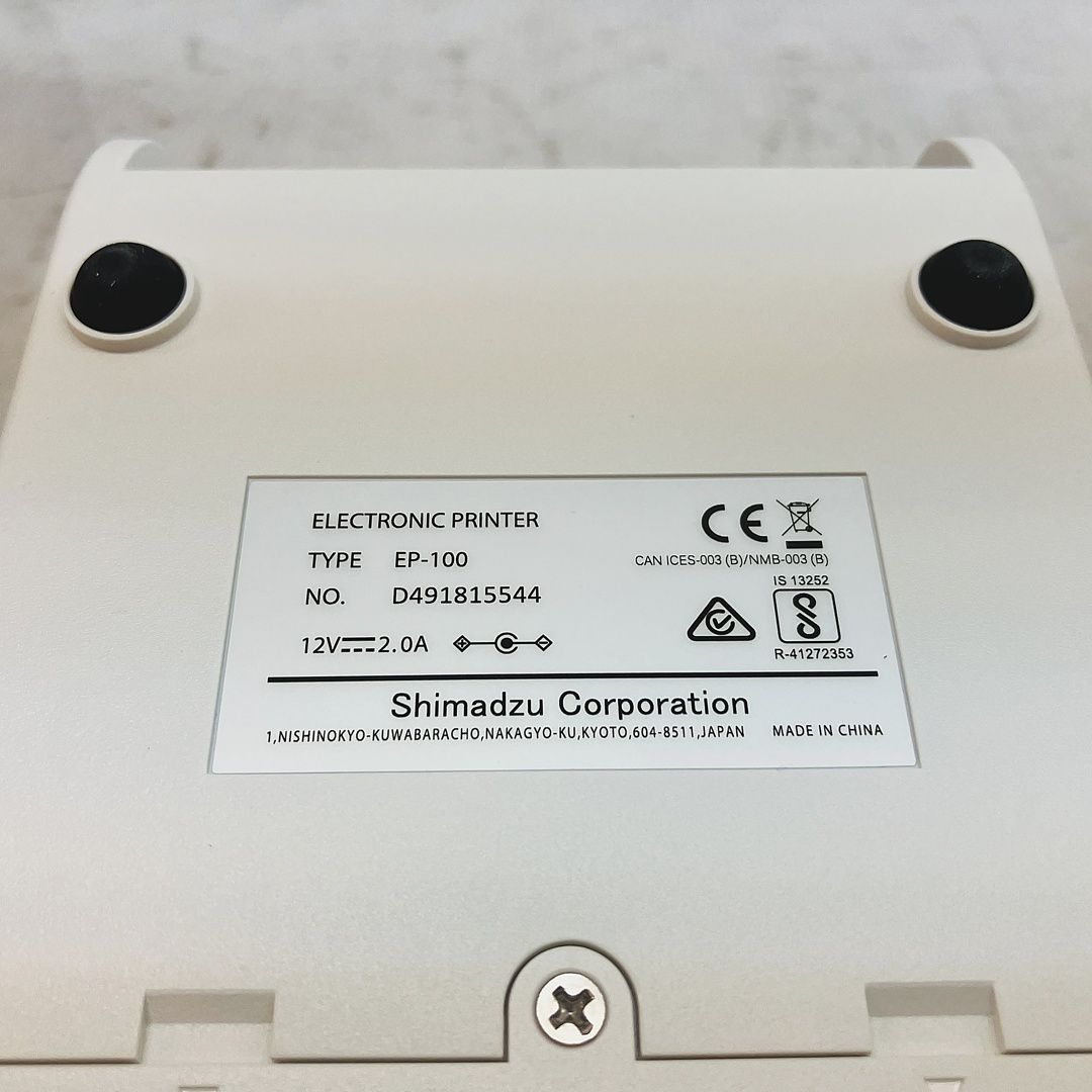 電子天秤プリンター