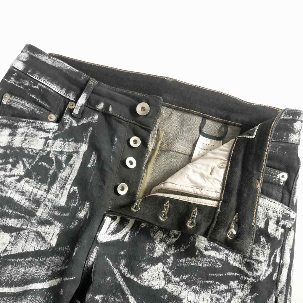 RICKOWENS DRKSHDW タイロンカット スキニーデニム ダークシャドウ DRKSHDW Rick Owens 21AW TYRONE CUT DENIM スーパー
