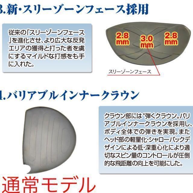 高反発加工済みヘッド】日本一404Y飛んだ! ワークスゴルフ マキシ