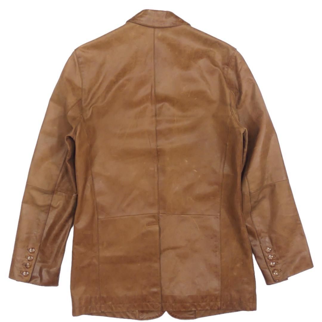 スペイン製 Schott ショット テーラードジャケット レザー 本革X7247