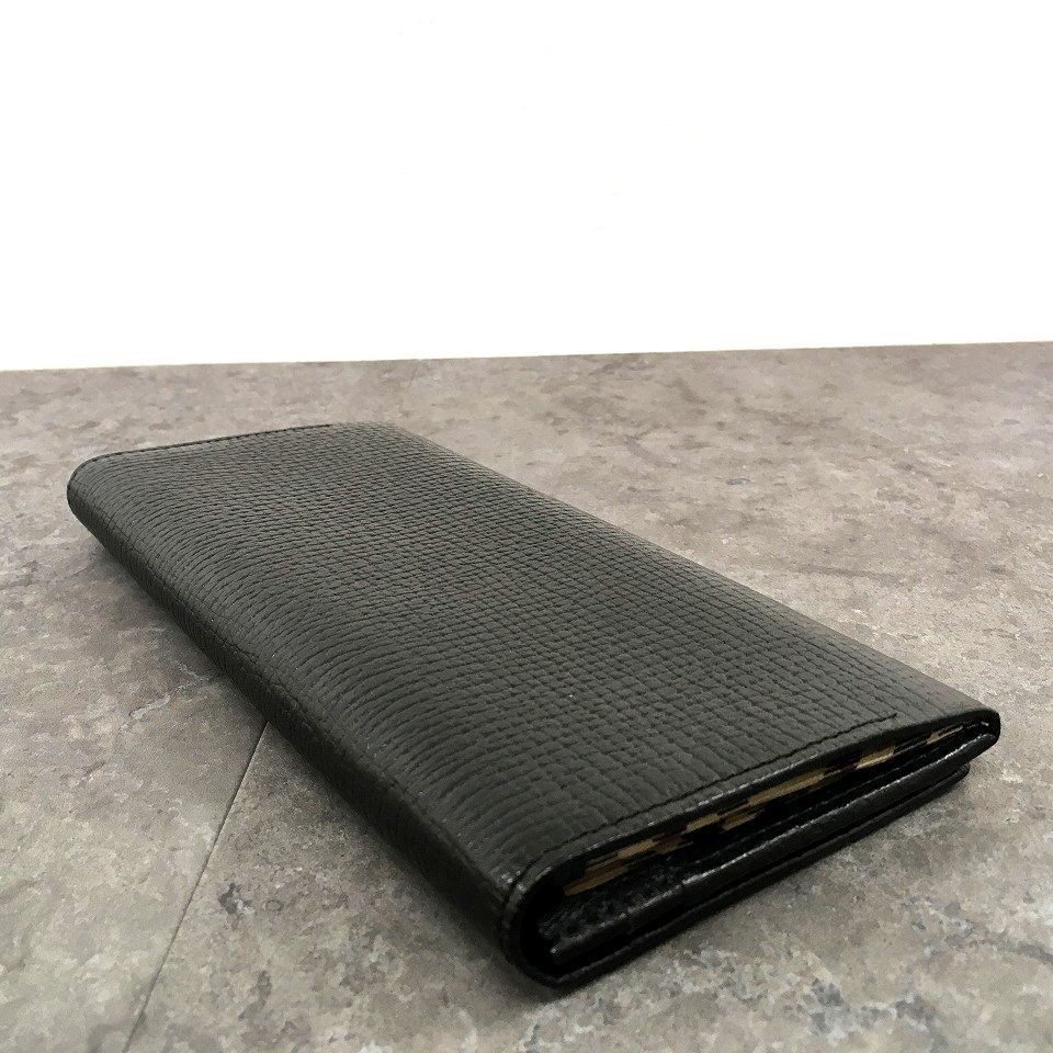 58 み BURBERRY 長財布 ブラック 牛革 ノバチェック き WWW_OLIVIERBERNSTEIN_COM