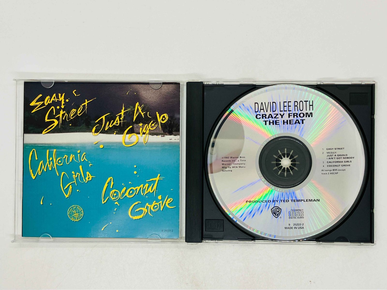 David Lee Roth サイン入りCD David Lee Roth サイン入りCD